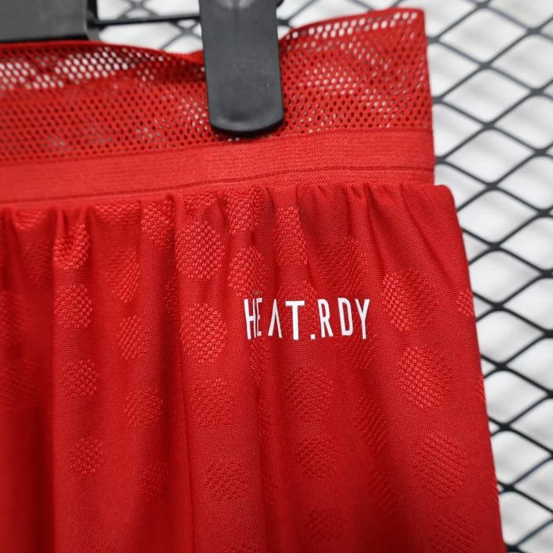 PANTALONES CORTOS LIVERPOOL I ROJO 25/26 JUGADOR
