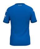 Hoffenheim - 2024/2025 - Camiseta Hoffenheim - Uniforme Hoffenheim - Joma Hoffenheim - Diseño moderno - Bundesliga - Competencias de fútbol - Azul - Blanco - Identidad del club - Cuello en V - Escudo del club - Logo de Joma - Patrocinio - Materiales de alta calidad - Comodidad - Rendimiento - Pasión - Historia - Innovación.
