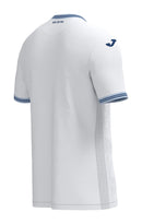 Hoffenheim - 2023-2024 - Camiseta Hoffenheim - Uniforme visitante Hoffenheim - Joma Hoffenheim - Diseño moderno - Negro - Blanco - Bundesliga -  Escudo del club - Logo de Joma - Tecnologías innovadoras - Confort - Rendimiento.
