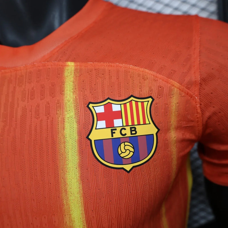 BARCELONA NARANJA 25-26 VERSIÓN JUGADOR HOMBRE