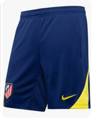 PANTALONES CORTOS ATLETICO DE MADRID AZUL Y AMARILLO