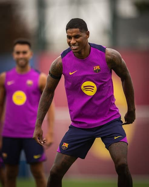 CONJUNTO BARCELONA ENTRENAMIENTO SIN MANGA ROSA HOMBRE 25/26