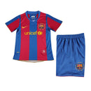 CAMISETA BARCELONA I 07/08 EQUIPACIÓN PARA NIÑOS (RETRO)