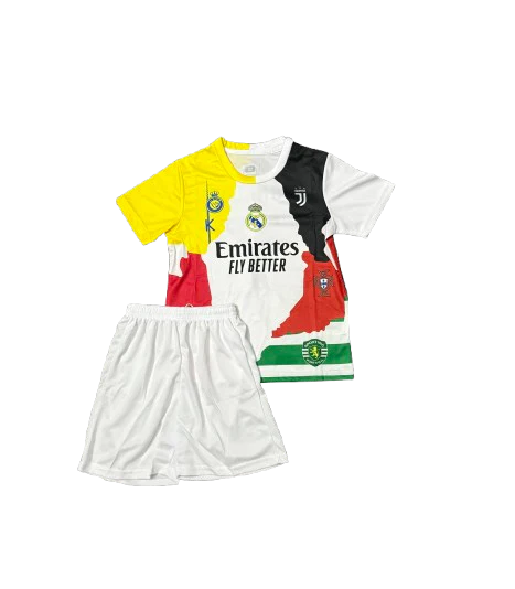 REAL MADRID EDICIÓN ESPECIAL CR7 25/26 CONJUNTO INFANTIL