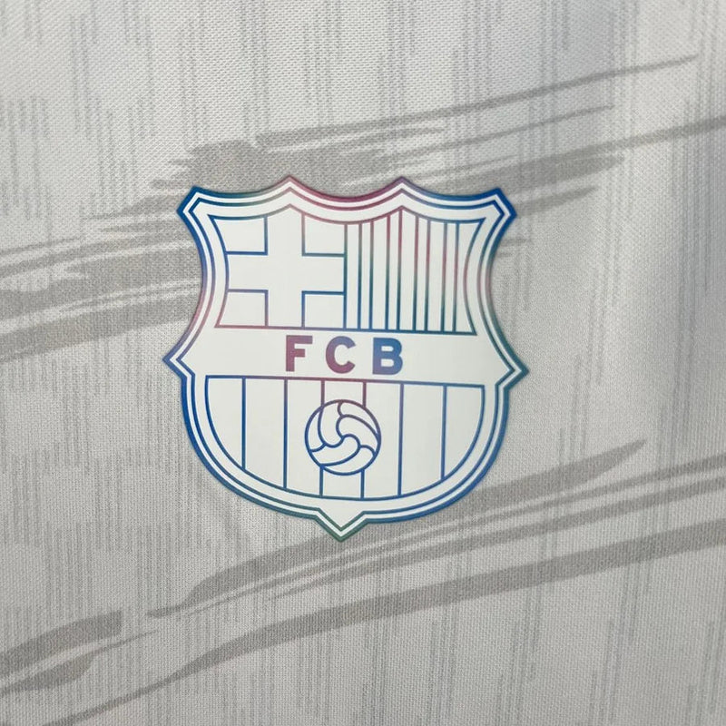CAMISETA BARCELONA BLANCA EDICIÓN ESPECIAL 25/26 HOMBRE