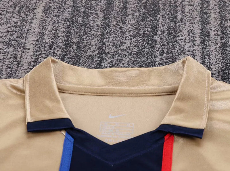 CAMISETA BARCELONA II 01/02 CONJUNTO INFANTIL (RETRO)