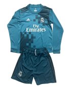 REAL MADRID III MANGA LARGA 17/18 EQUIPACIÓN PARA NIÑOS RETRO