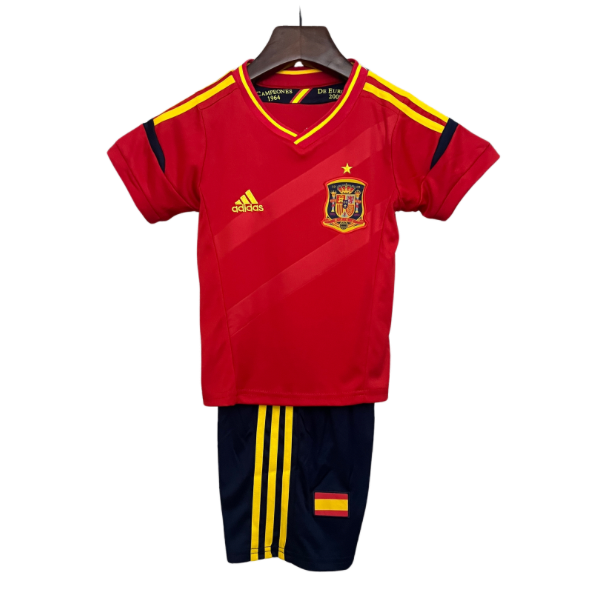 CAMISETA ESPAÑA I 2012 RETRO CONJUNTO INFANTIL