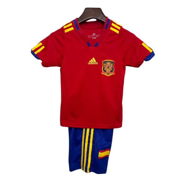 CAMISETA ESPAÑA I 2010 RETRO CONJUNTO INFANTIL