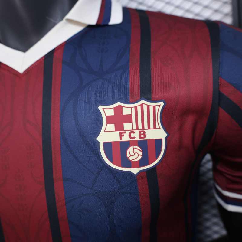 BARCELONA 125Th 25-26 VERSIÓN JUGADOR MANGA LARGA HOMBRE