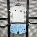 CAMISETA ASTON VILLA II 24/25 CONJUNTO INFANTIL