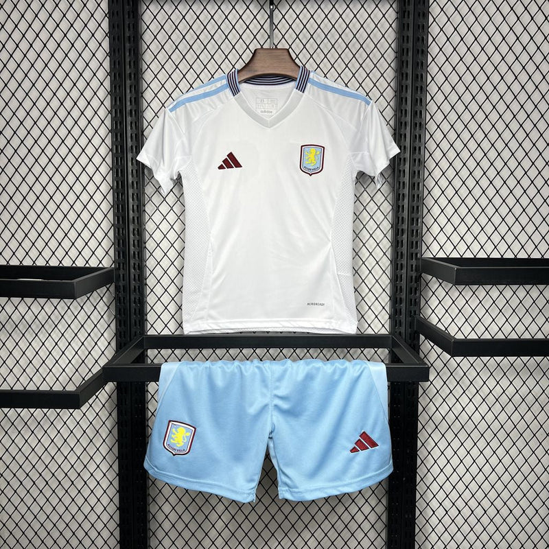 CAMISETA ASTON VILLA II 24/25 CONJUNTO INFANTIL