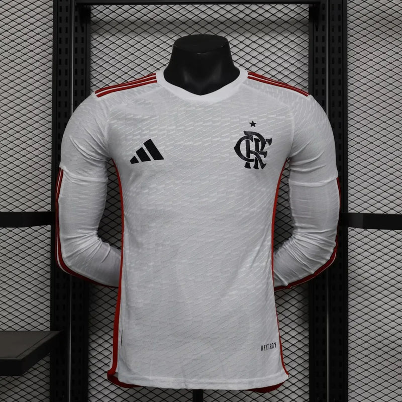 CAMISETA FLAMENGO II 24/25 HOMBRE MANGA LARGA (VERSIÓN JUGADOR)