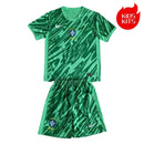 CAMISETA BRASIL PORTERO II VERDE EQUIPACIÓN PARA NIÑOS