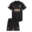 CAMISETA VALENCIA II 24/25 NEGRA CONJUNTO INFANTIL