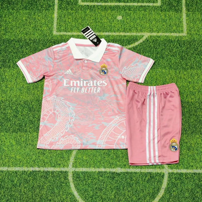 REAL MADRID ROSA 25/26 CONJUNTO INFANTIL