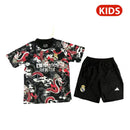 REAL MADRID DRAGÓN ROJA Y NEGRA 25/26 EQUIPACIÓN PARA NIÑOS
