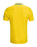 Leeds United 2024/2025 - Camiseta de visitante Leeds United - EQT Yellow - Diseño retro - Emblema clásico - Championship - Década de 1970 - Fútbol - Equipamiento deportivo - Temporada - Estilo.
