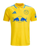 Leeds United 2024/2025 - Camiseta de visitante Leeds United - EQT Yellow - Diseño retro - Emblema clásico - Championship - Década de 1970 - Fútbol - Equipamiento deportivo - Temporada - Estilo.