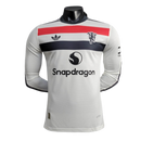 Manchester United-Camiseta-III-24-25-Hombre-Manga Larga-Jugador-Blanca-Fútbol-Equipación-Uniforme-Temporada-Clásico-Deportivo-Calidad-Estilo 



