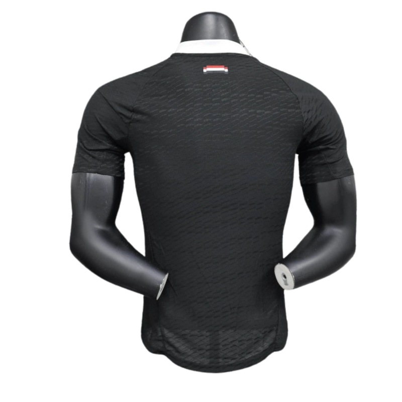 Manchester United-Camiseta-Negra-Portero-24-25-Hombre-Jugador-Fútbol-Equipación-Uniforme-Temporada-Clásico-Deportivo-Calidad-Estilo