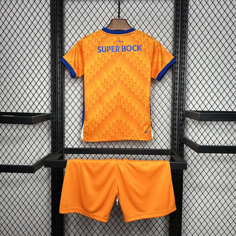 Porto II 24/25 conjunto infantil naranja - Porto - 24/25 - Conjunto infantil - Naranja - Fútbol - Equipamiento deportivo - Niños - Estilo.