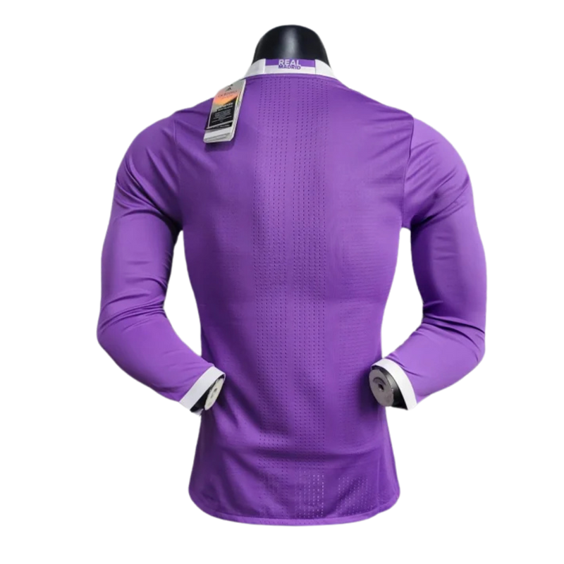 Real Madrid-Camiseta-II-16-17-Hombre-Manga Larga-Jugador-Retro-Roja-Fútbol-Equipación-Uniforme-Clásico-Deportivo-Calidad-Estilo 



