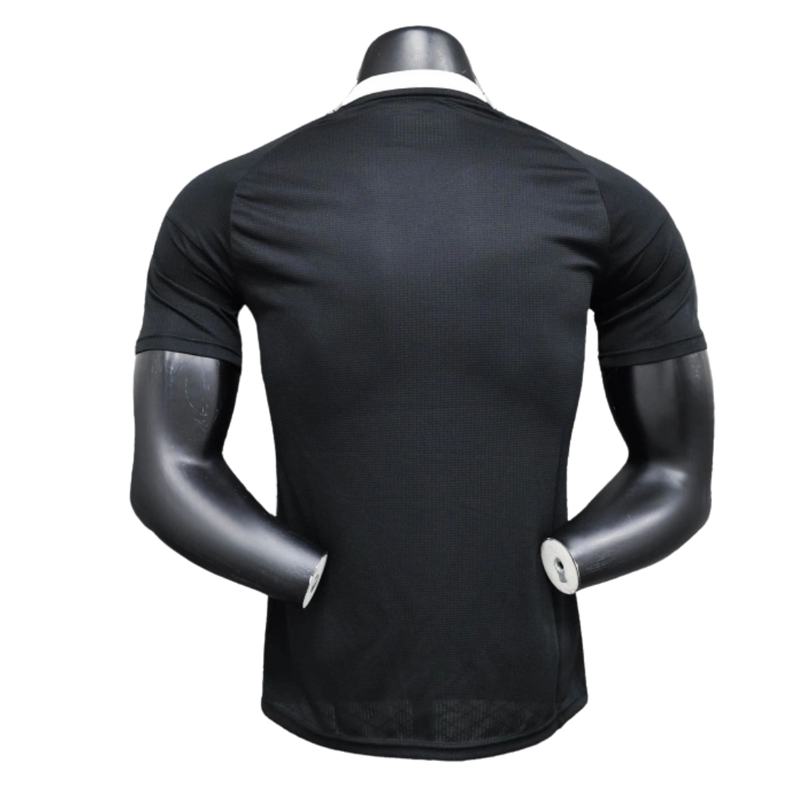 Real Madrid-Camiseta-Portero-Negra-24-25-Hombre-Jugador-Fútbol-Equipación-Uniforme-Temporada-Clásico-Deportivo-Calidad-Estilo 

