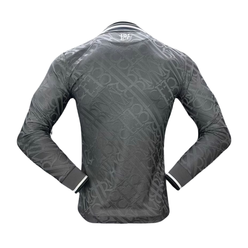 Real Madrid III 24/25 hombre gris manga larga versión jugador - Real Madrid - 24/25 - Hombre - Gris - Manga larga - Versión jugador - Fútbol - Equipamiento deportivo - Estilo.