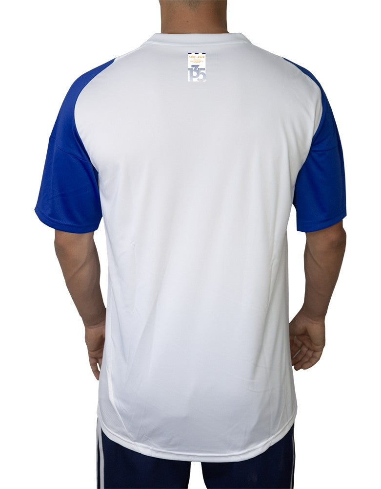 Recreativo de Huelva 2024/2025 - Camiseta de local Recreativo de Huelva - Diseño distintivo - Identidad del club - Historia del equipo - Temporada - Fútbol - Estilo - Equipamiento deportivo. 