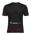 Sevilla FC 2024/2025 - Camiseta alternativa Sevilla FC - La Liga - Diseño audaz - Negro - Rojo - Dorado - Estilo - Contraste - Convencional - Declaración de estilo.