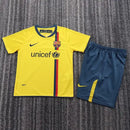 BARCELONA II 08-09 EQUIPACIÓN PARA NIÑOS RETRO