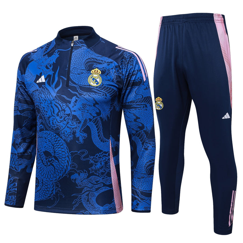 CONJUNTO LARGA REAL MADRID ENTRENAMIENTO XIII 24/25 HOMBRE