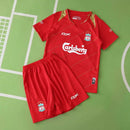 CAMISETA LIVERPOOL I 05/06 RETRO EQUIPACIÓN PARA NIÑOS