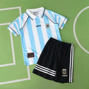 CAMISETA ARGENTINA I 1996 EQUIPACIÓN PARA NIÑOS (RETRO)
