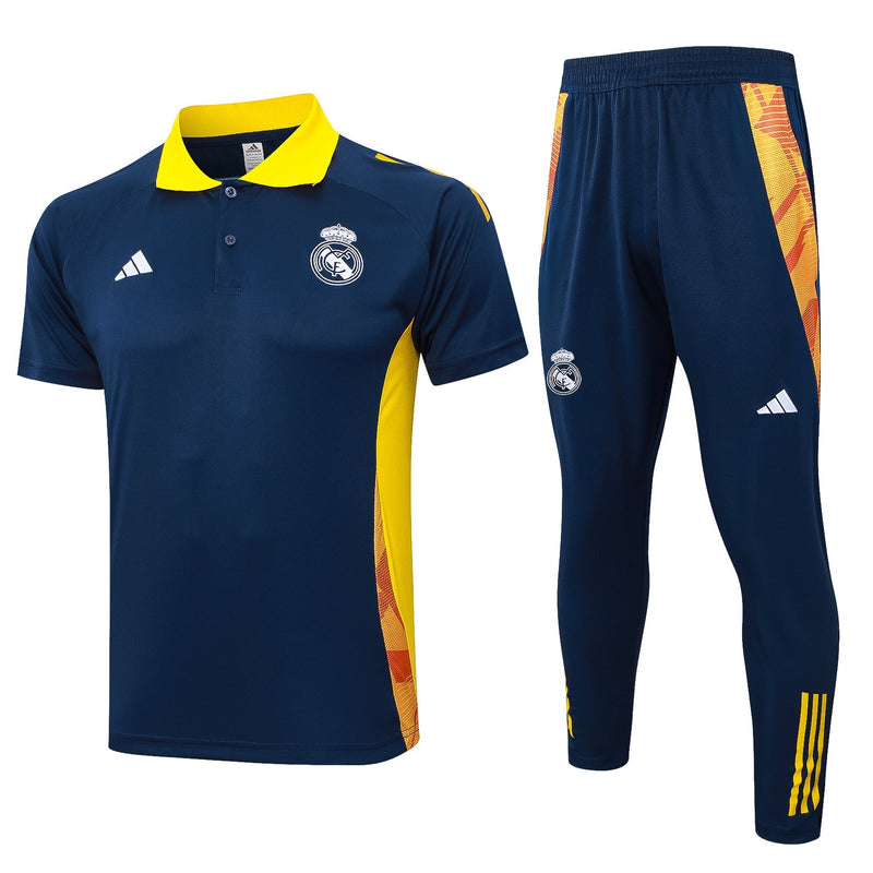CONJUNTO POLO REAL MADRID ENTRENAMIENTO XI 24/25 HOMBRE