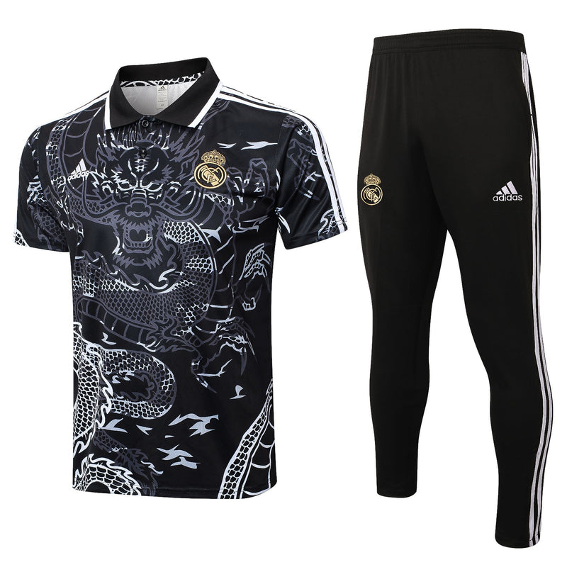 CONJUNTO POLO REAL MADRID ENTRENAMIENTO XXI 24/25 HOMBRE