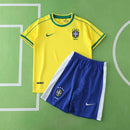 CAMISETA BRASIL I 1998 EQUIPACIÓN PARA NIÑOS (RETRO)