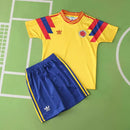 CAMISETA COLOMBIA I 1990 EQUIPACIÓN PARA NIÑOS RETRO