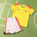 CAMISETA COLOMBIA I 2026 MUNDIAL EQUIPACIÓN PARA NIÑOS