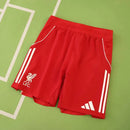PANTALONES CORTOS LIVERPOOL I ROJO 25/26 JUGADOR