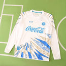 NAPOLI ENTRENAMIENTO MANGA LARGA 25/26 BLANCA HOMBRE