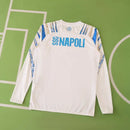 NAPOLI ENTRENAMIENTO MANGA LARGA 25/26 BLANCA HOMBRE